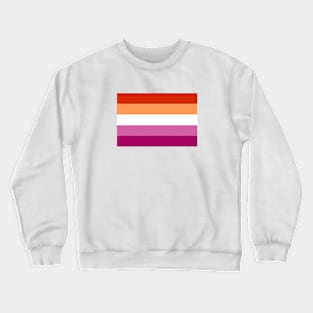 Lesbian Flag Crewneck Sweatshirt